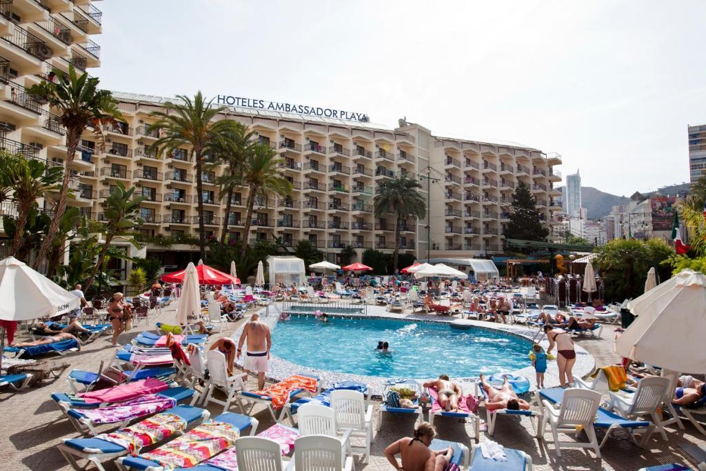 Ambassador Playa I Hotell Benidorm Exteriör bild